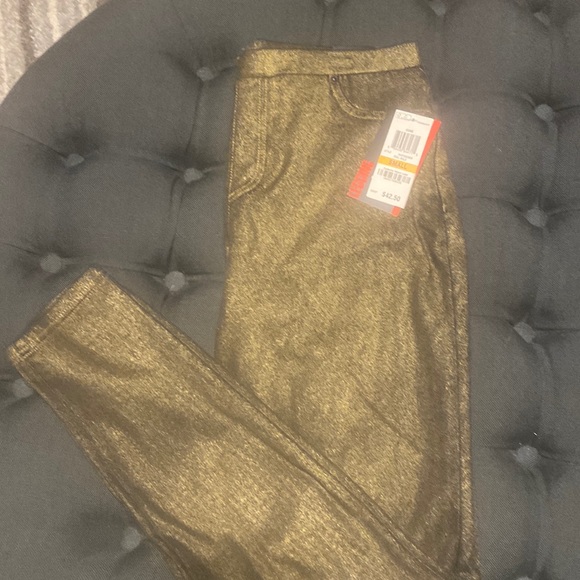 Style & Co. Pants - Nwt Style & Co gold shimmery leggings